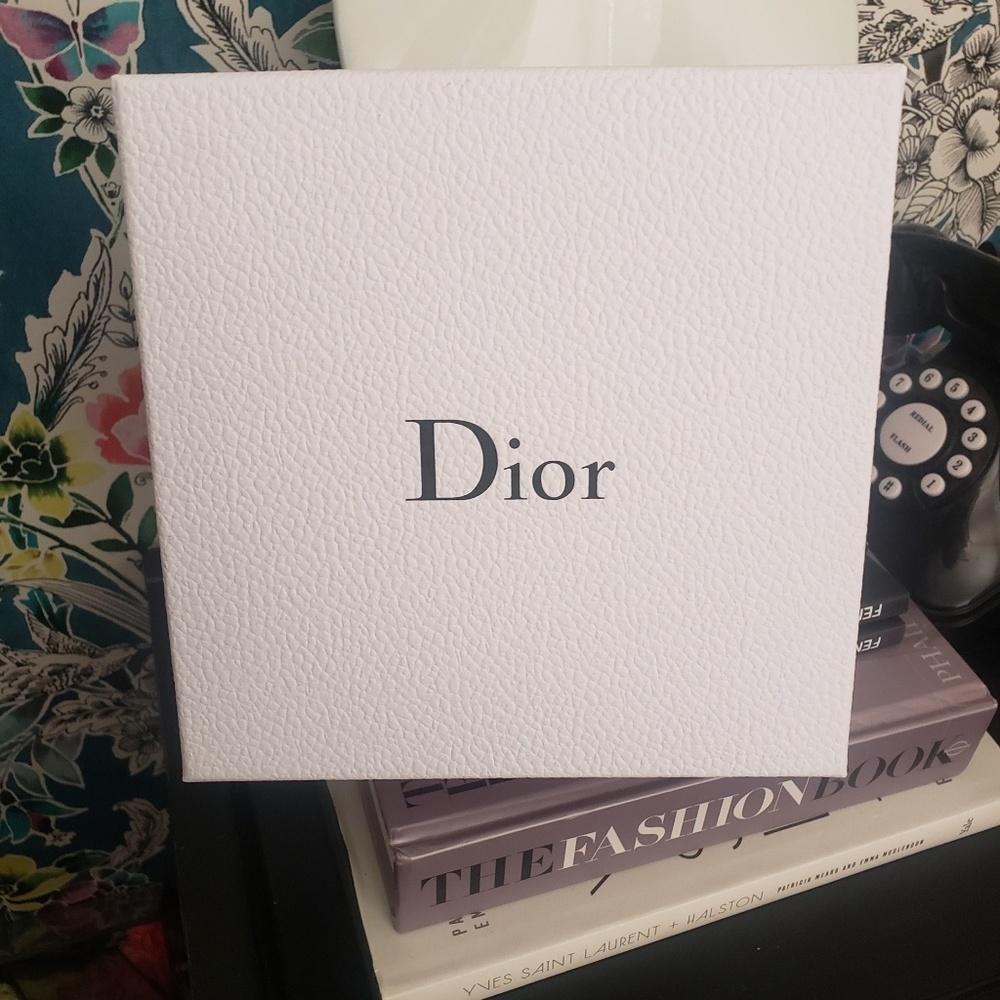 DIOR White Perforated Box